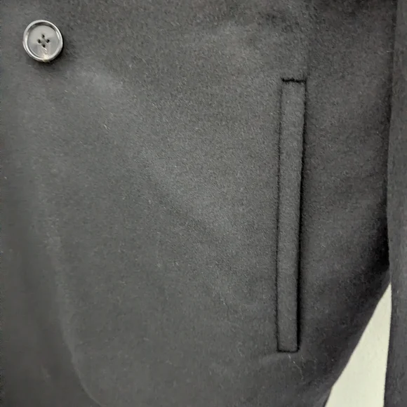 Quince Italian Wool Classic Single-Breasted Coat - Picture 15 of 16